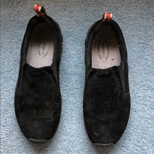 Black suede woman’s Merrell’s